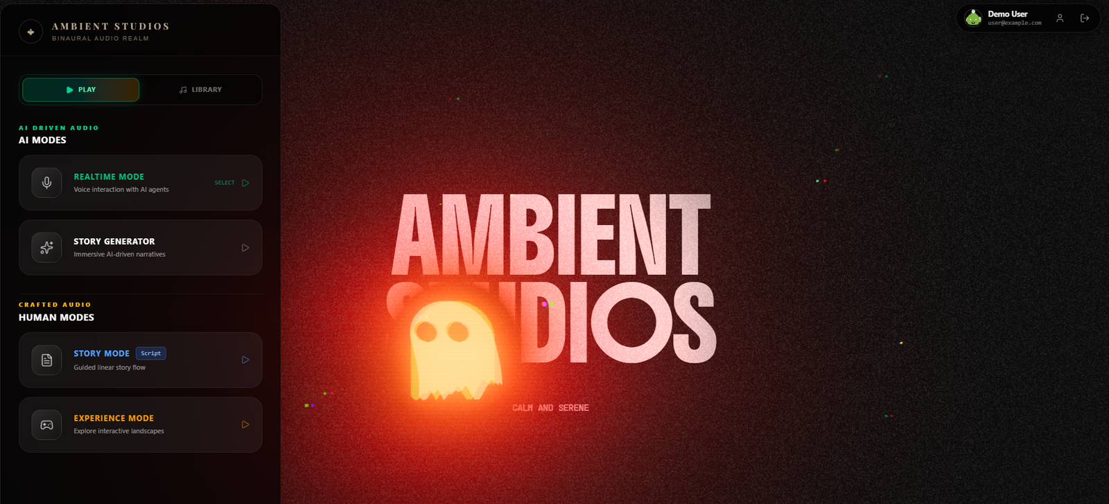 Ambient Studios : 3D spatial audio design for AI audio models